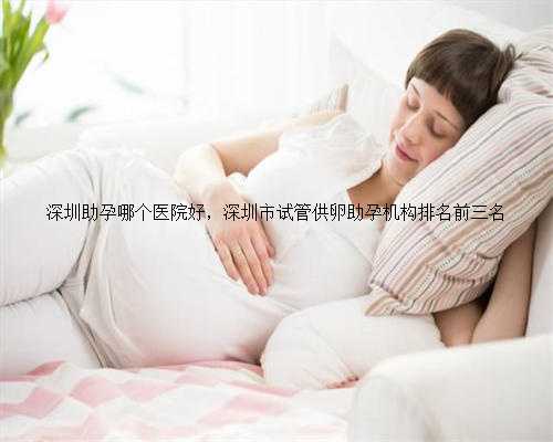 深圳助孕哪个医院好，深圳市试管供卵助孕机构排名前三名